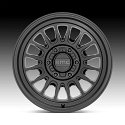 KMC Impact OL KM724 Satin Black Custom Wheels Rims 3